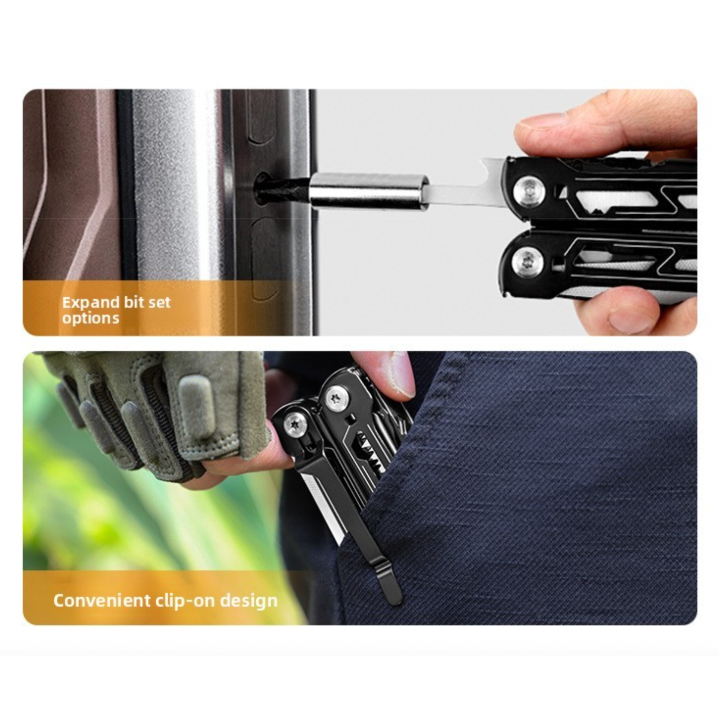 Tactical Multi-Tool Pliers Set - 17 Functions