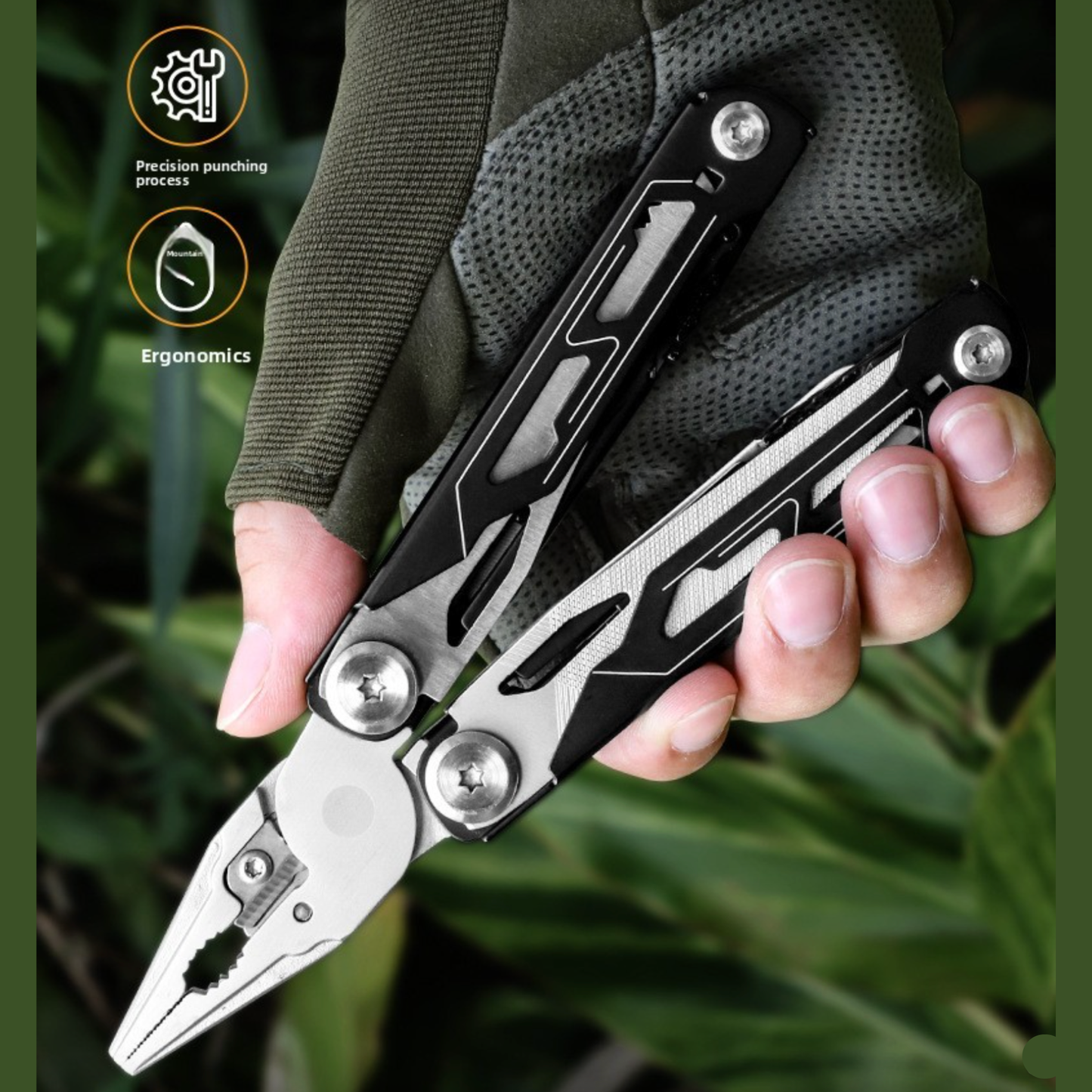 Tactical Multi-Tool Pliers Set - 17 Functions