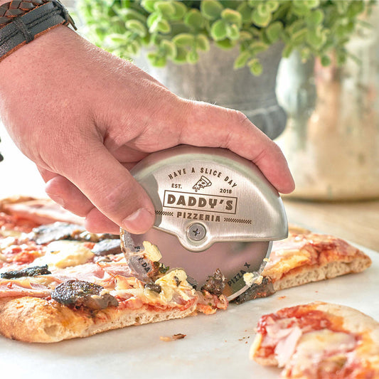 Personalised Metal Pizza Cutter