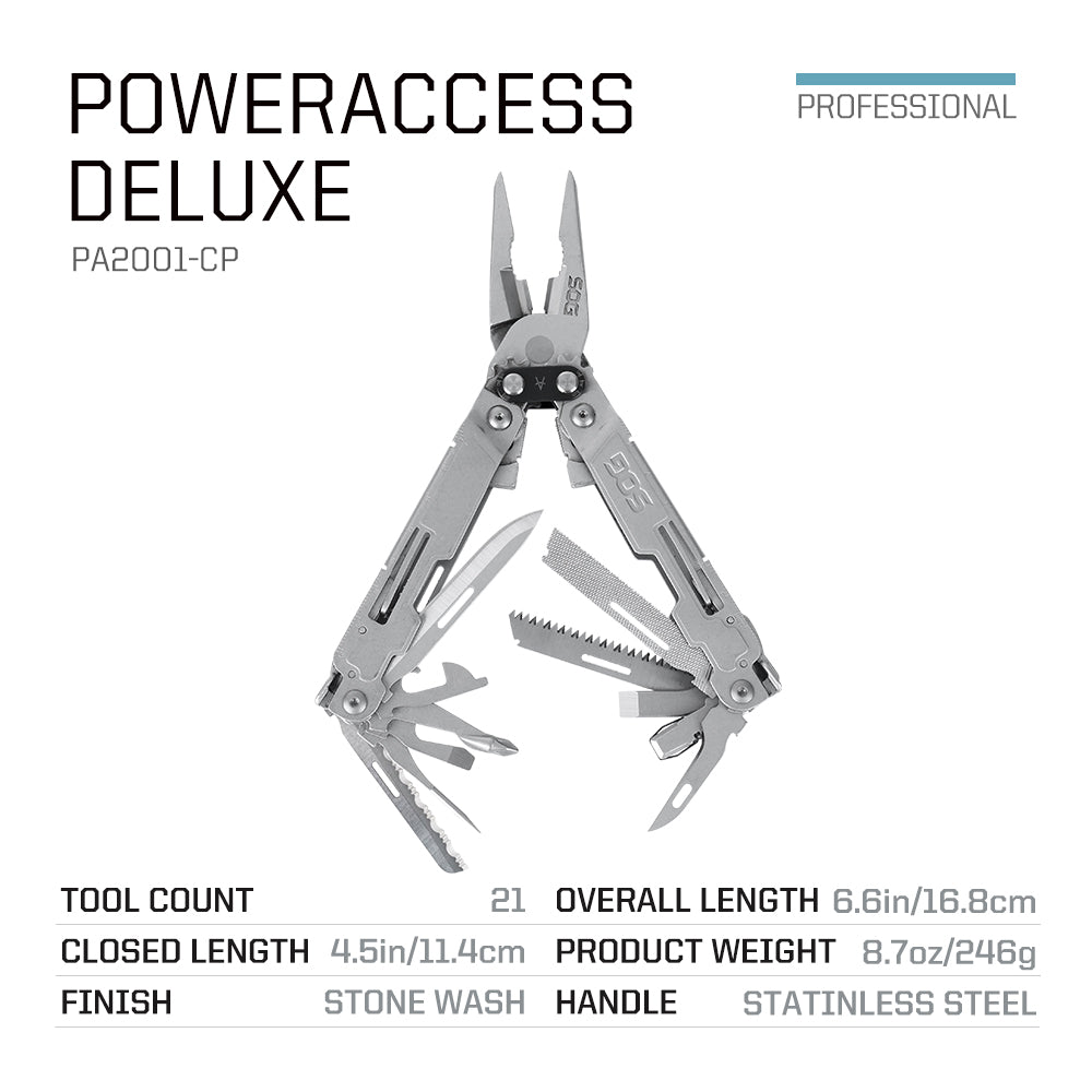 21 in 1 Compact Stainless Steel Multifunctional Tool