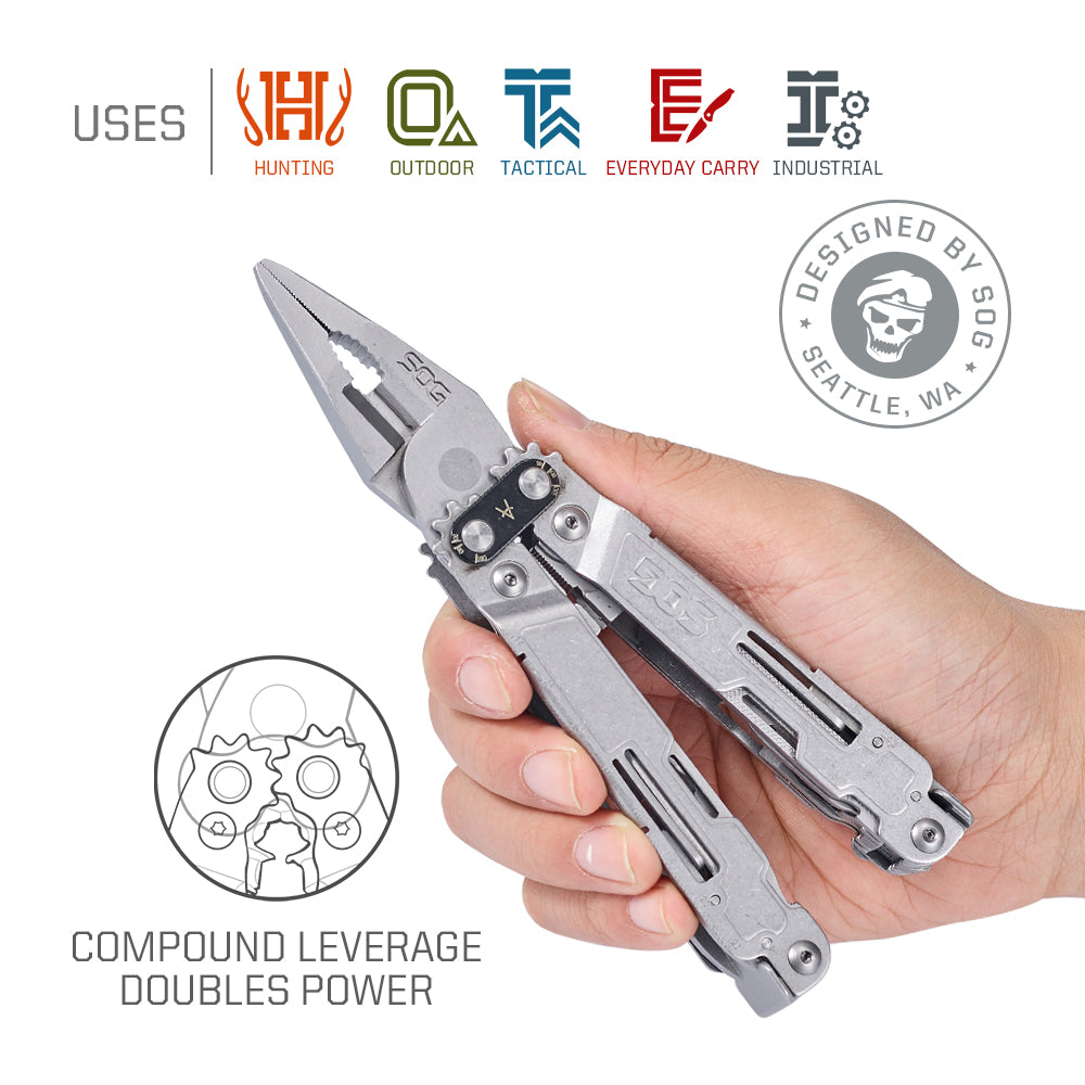 21 in 1 Compact Stainless Steel Multifunctional Tool