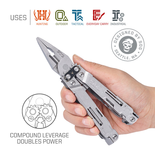 21 in 1 Compact Stainless Steel Multifunctional Tool
