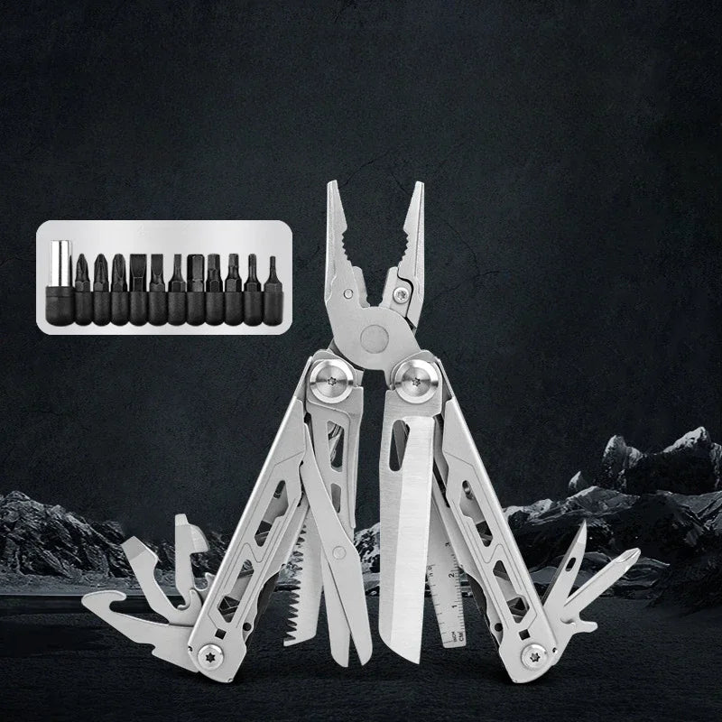 Tactical Multi-Tool Pliers Set - 16 Functions